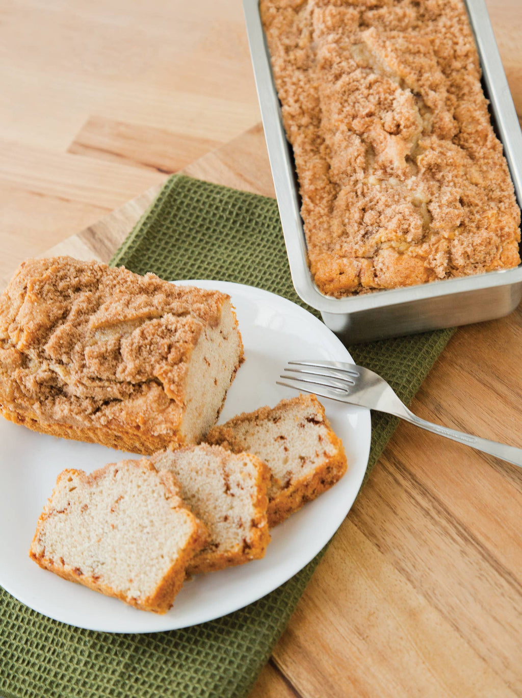 Fox Run Stainless Steel Loaf Pan, 9.5" x 5.25" x 2.5"