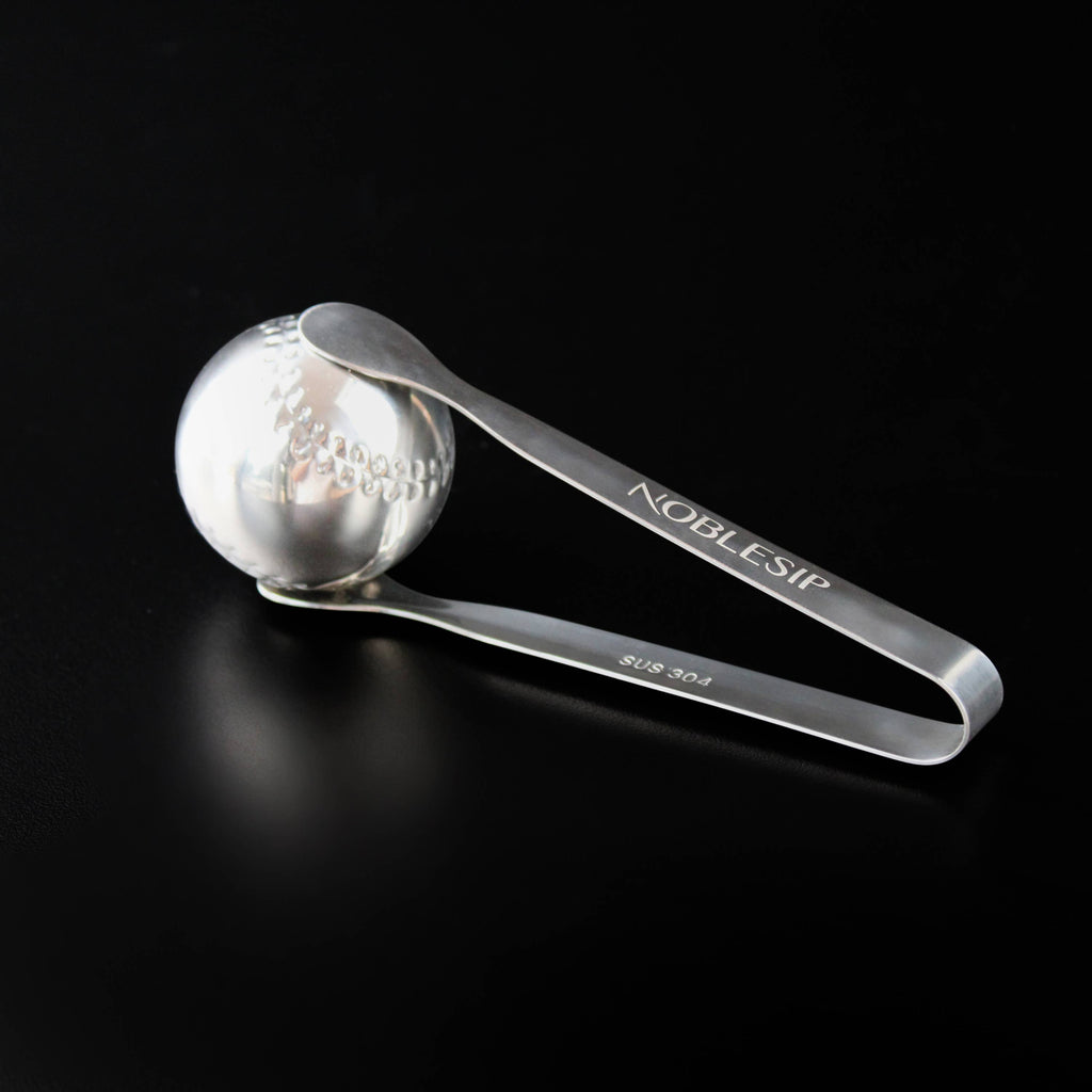 Whiskey BASEBALL Steel Ice Balls, New NOBLESIP Premium Gift