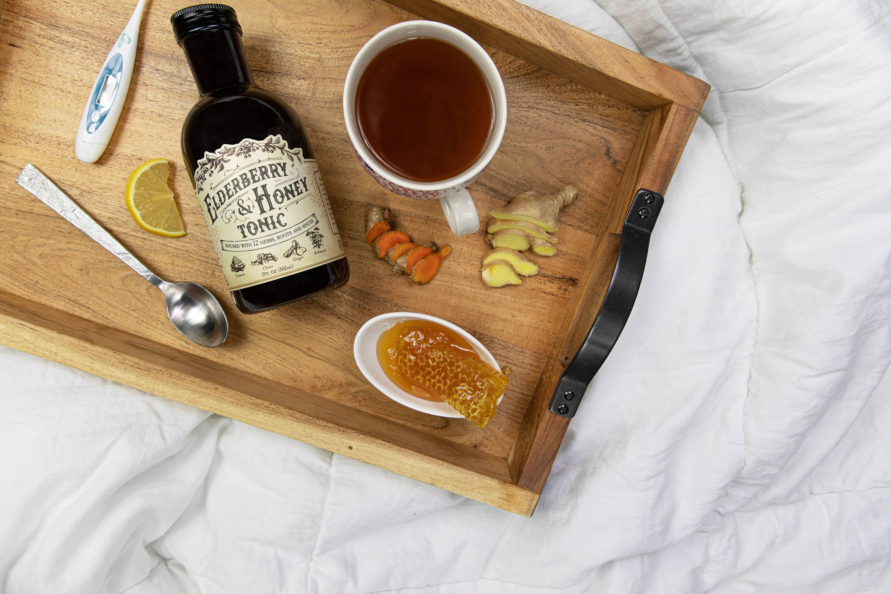Elderberry and Honey Tonic
