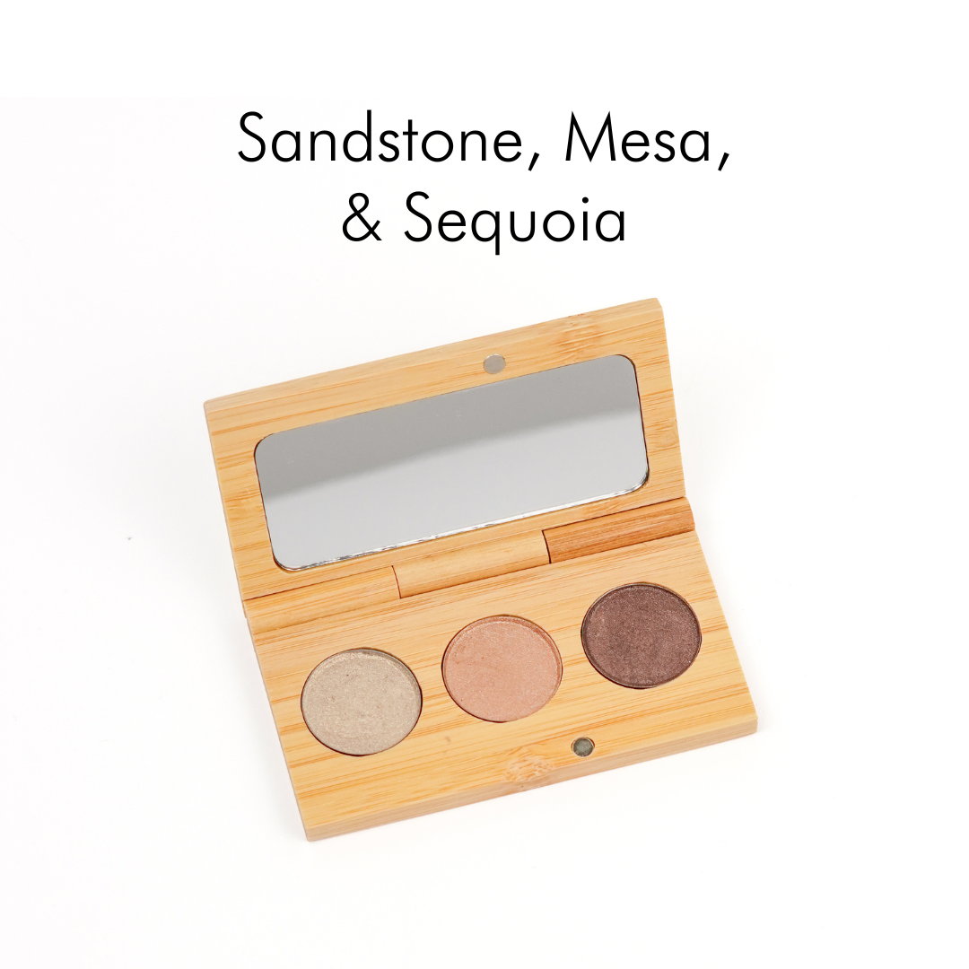 Zerra & Co. Pressed Mineral Eyeshadow | Refillable Zero Waste Makeup