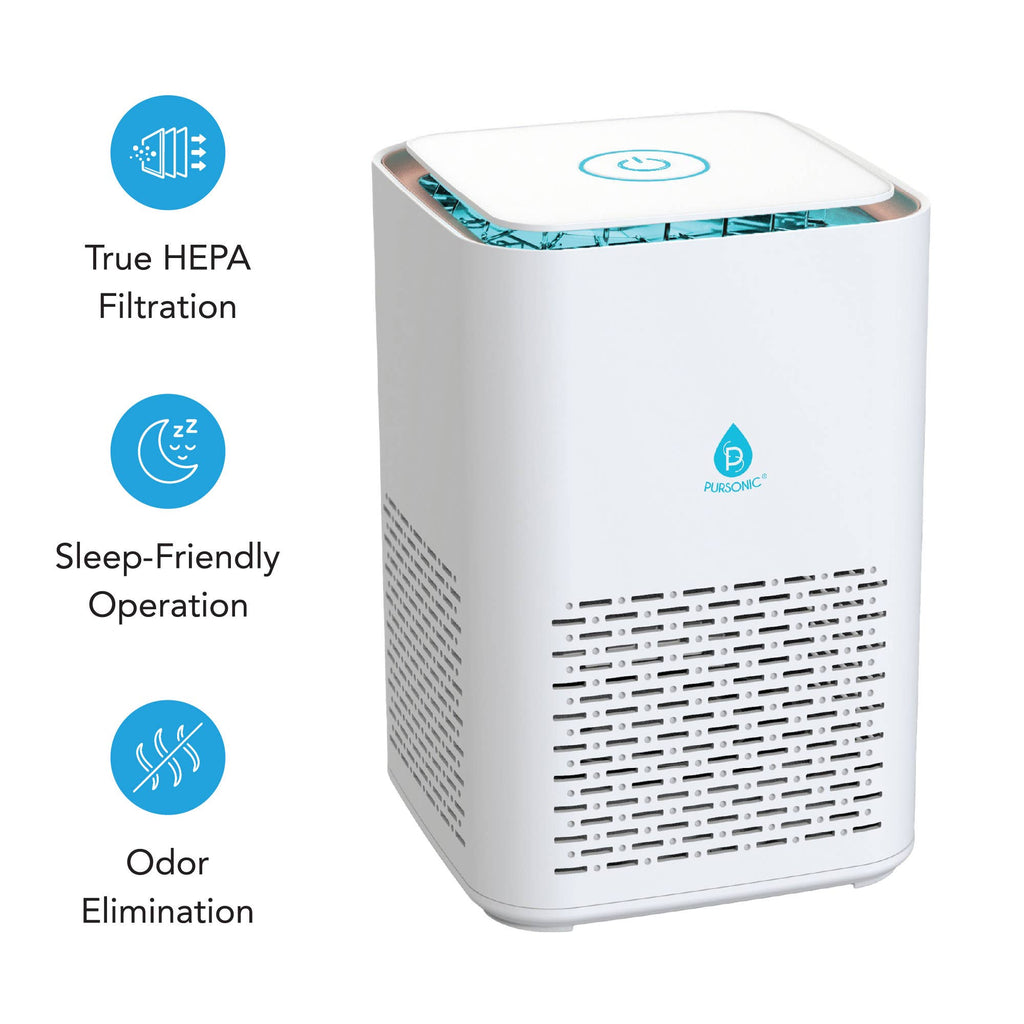 Pursonic True HEPA Air Purifier – Compact Power for Cleaner
