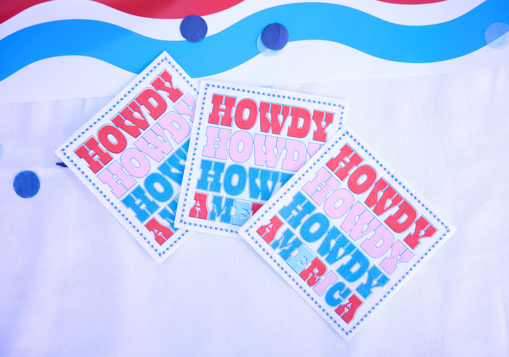 Howdy Darling Cocktail Napkin (20 ct)
