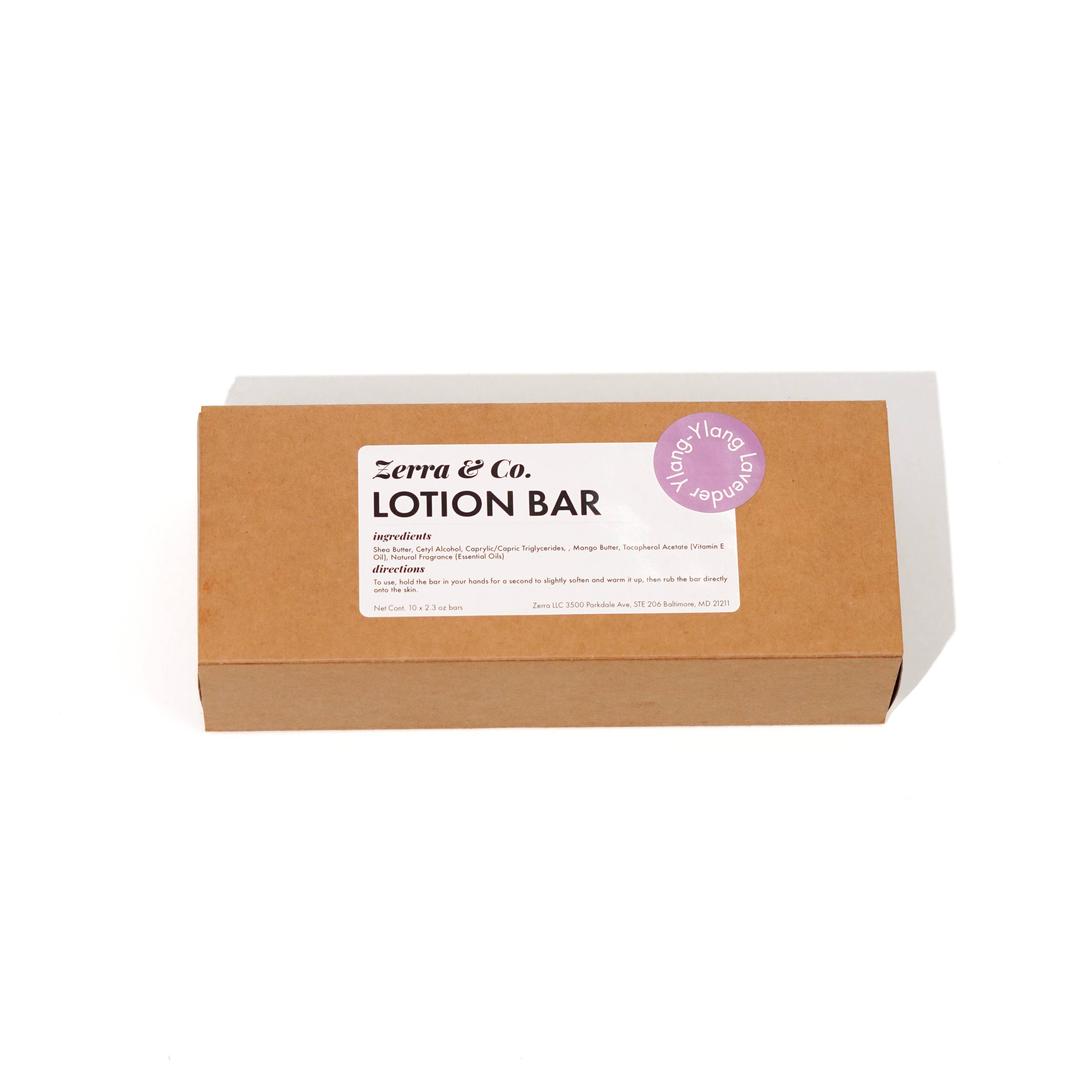 Zerra & Co. Bulk Lotion Bar
