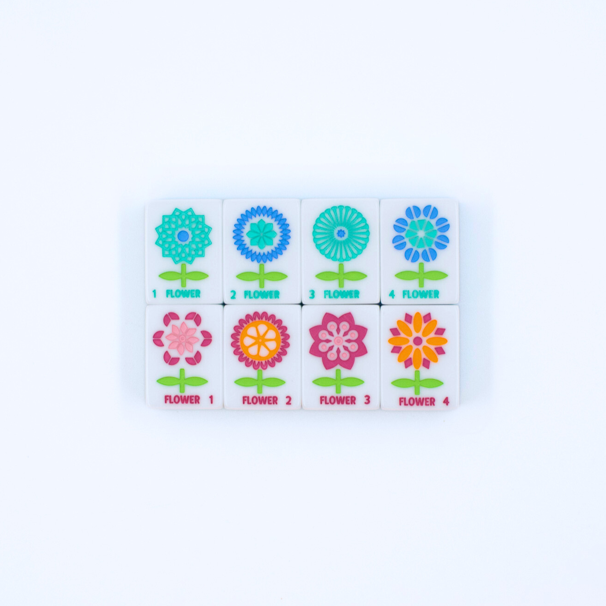 Crystal Prism Pink | Mahjong with Bold Angles and Vibrant Vibes