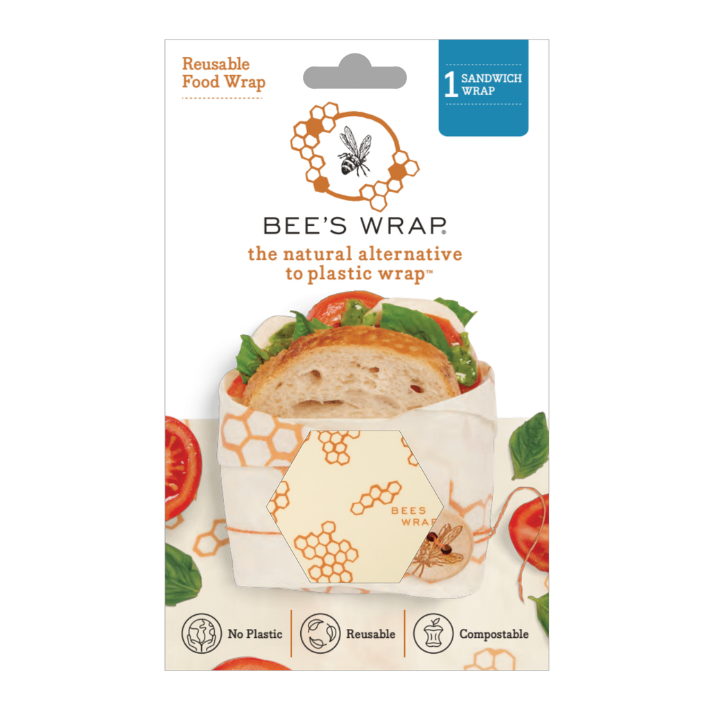 Sandwich Beeswax Food Wrap - Honeycomb