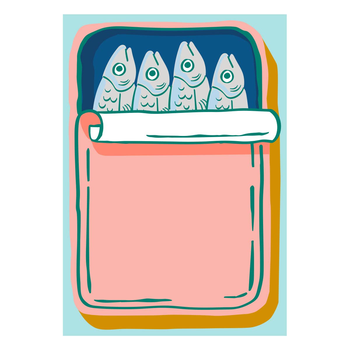 Note Pad | Sardine Can Note Pad