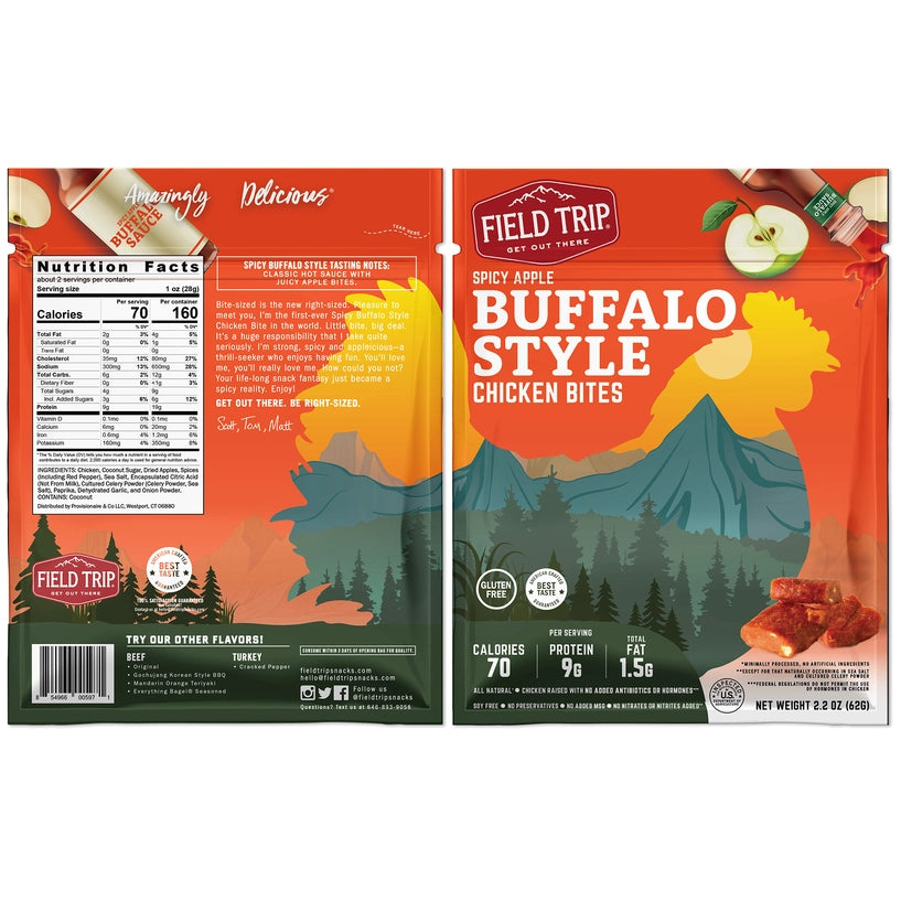Spicy Apple Buffalo Style Chicken Bites (2.2oz)