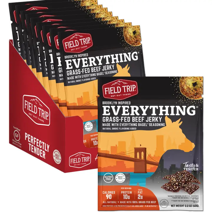 Everything Bagel Seasoned Beef Jerky (2.2oz)