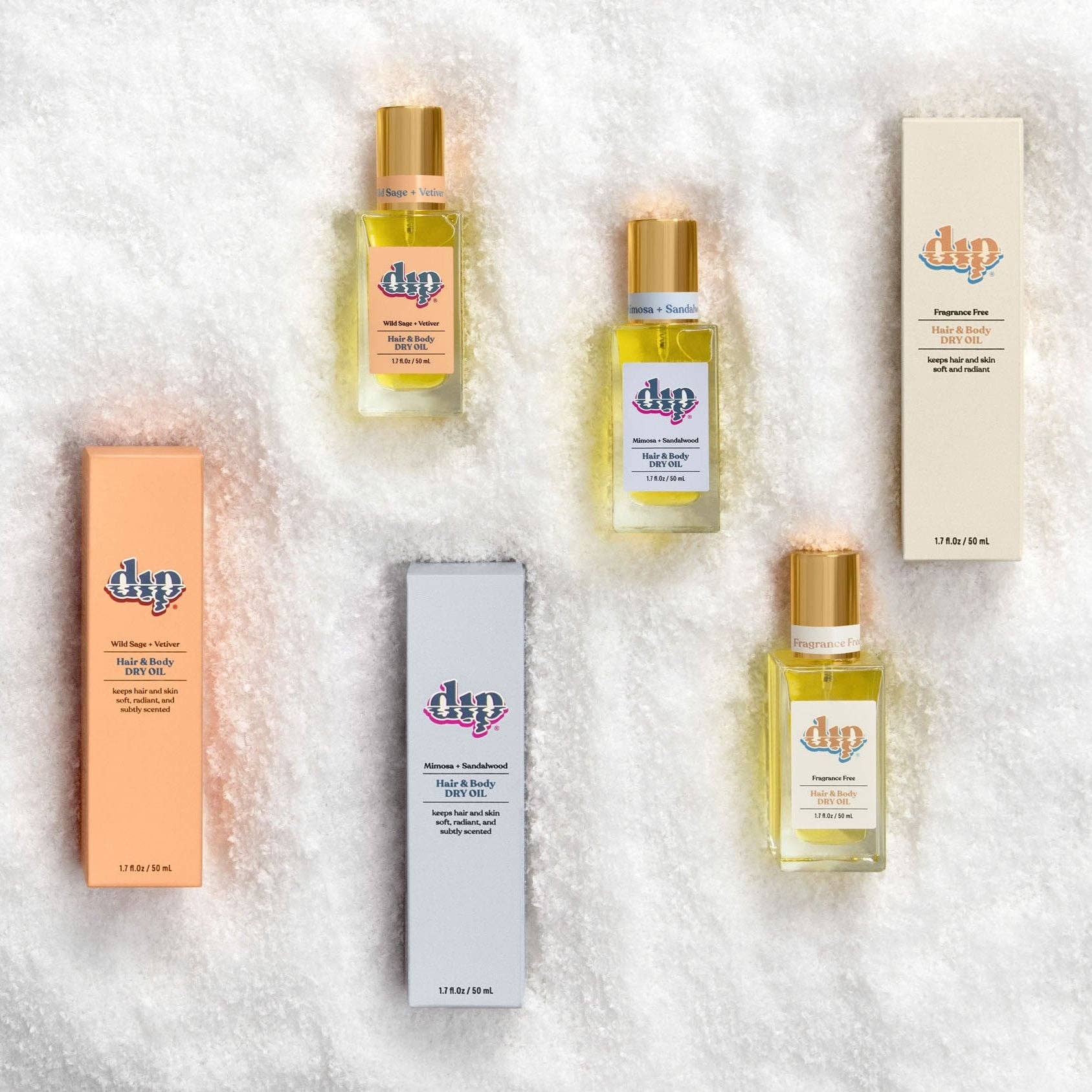 Dip Hair & Body Dry Oil - Wild Sage & Vetiver