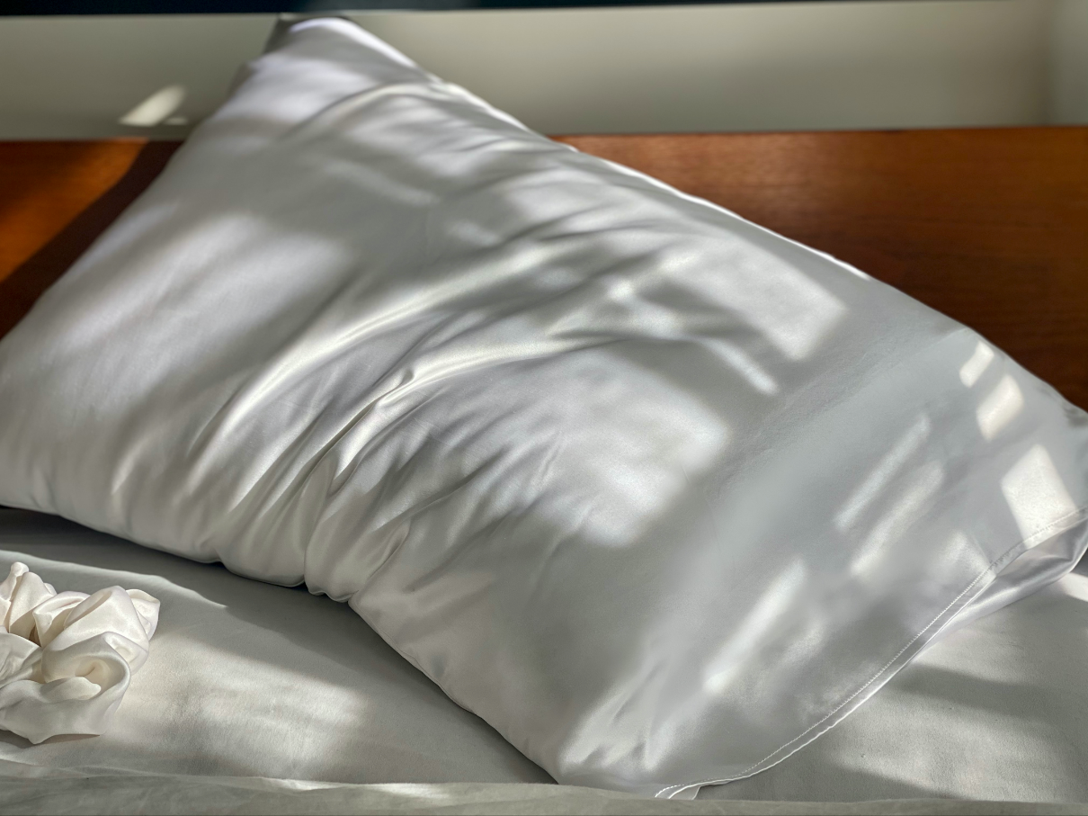Hello Updo Silk Pillowcase