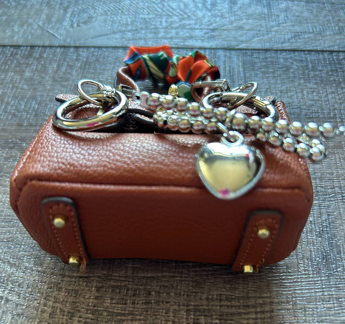 Mini Purse Bag Charm Keychain