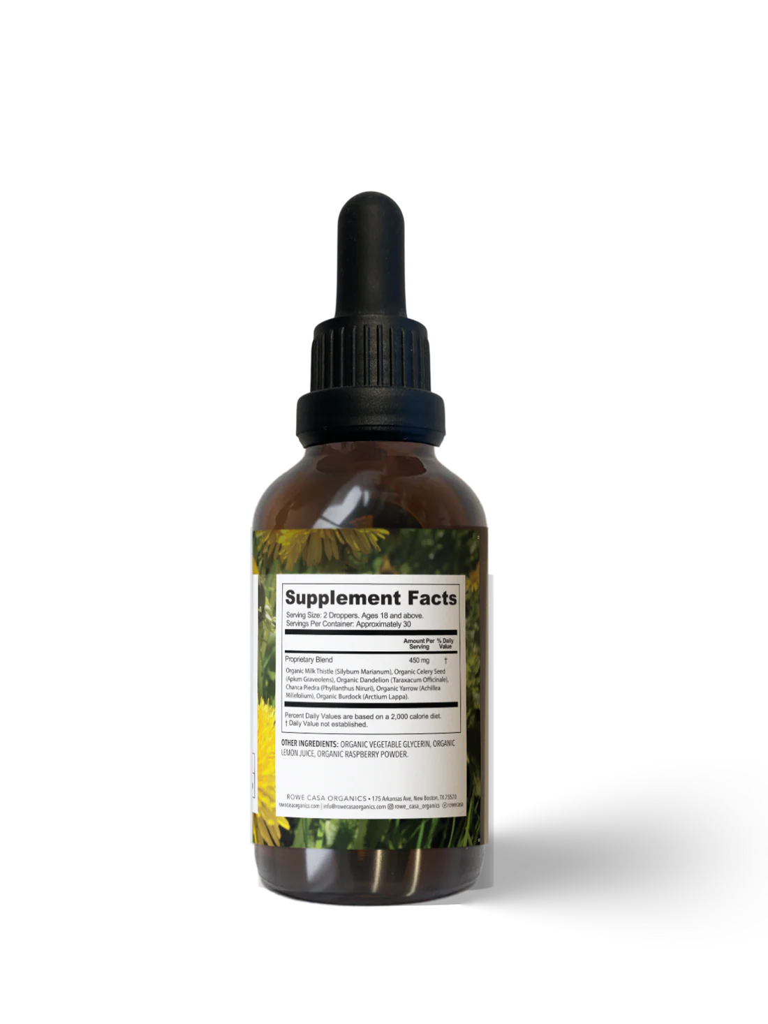 Rowe Casa Liver Support Tincture 2oz