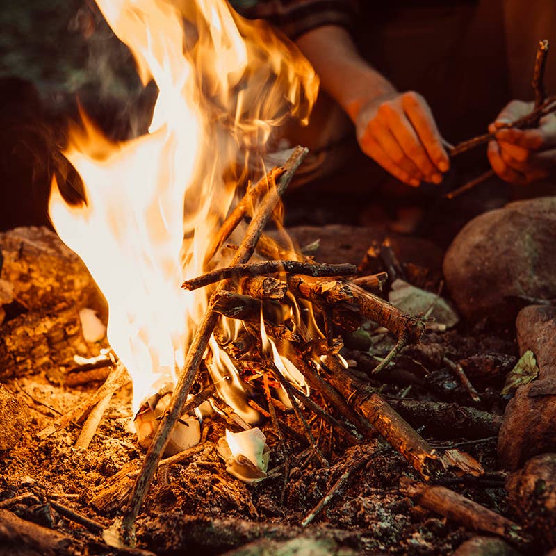 Bees Wrap Zero Waste ReKindle Fire Starters™ - Recycled Wrap