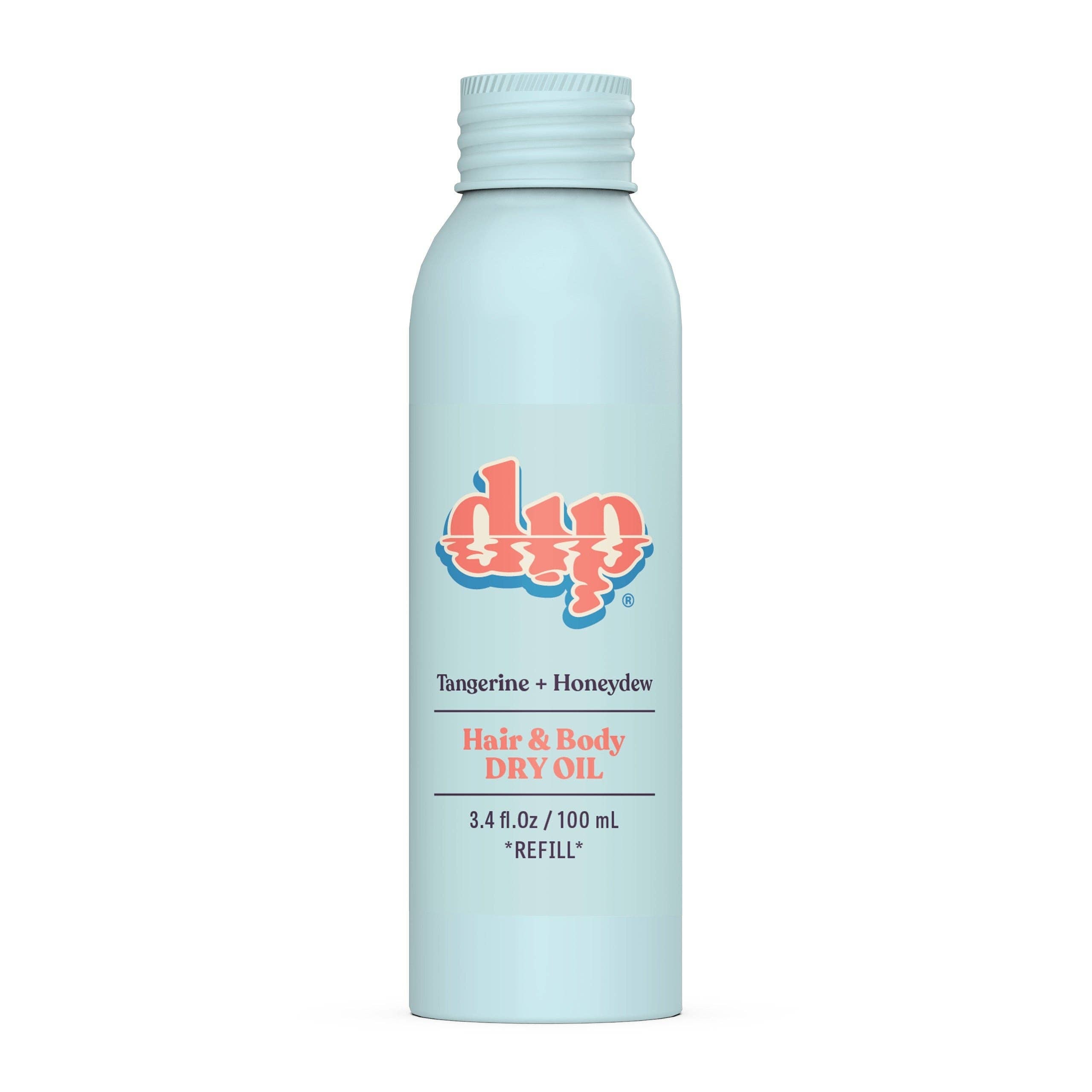 DIP REFILL Hair & Body Dry Oil - Tangerine & Honeydew