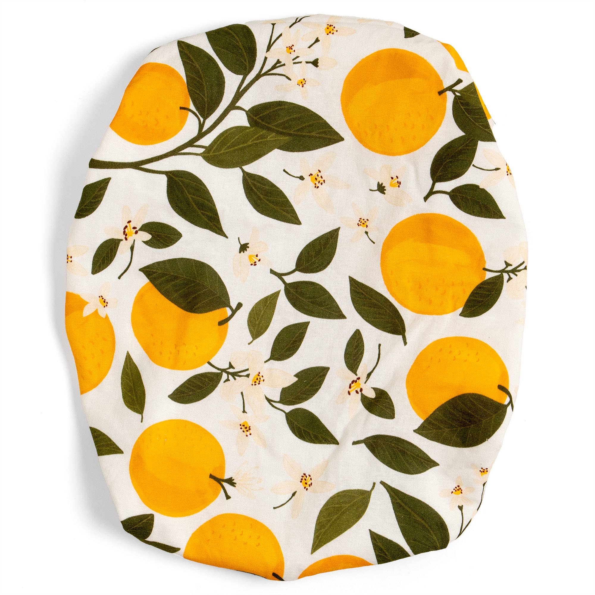 Orange Orchard Reusable Fabric Dish Cover