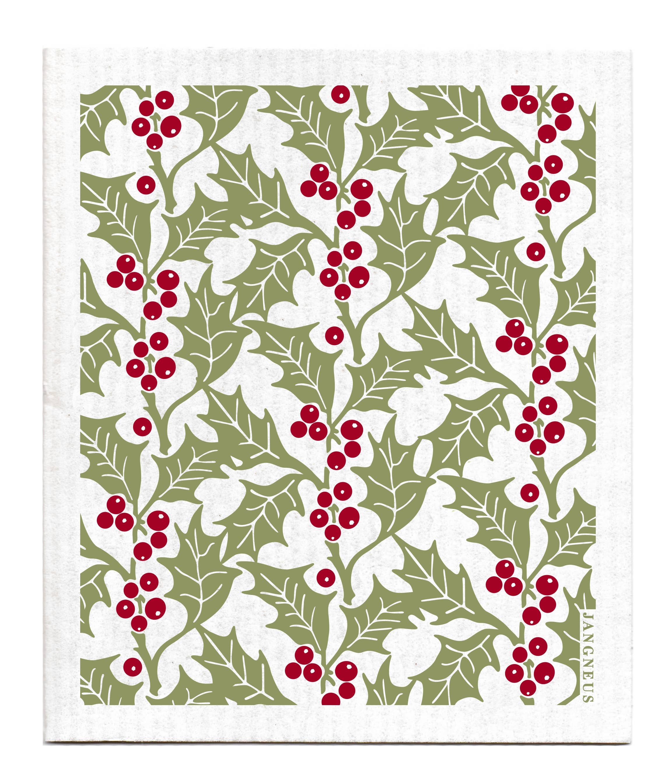 Swedish Dishcloth - Holly - Green