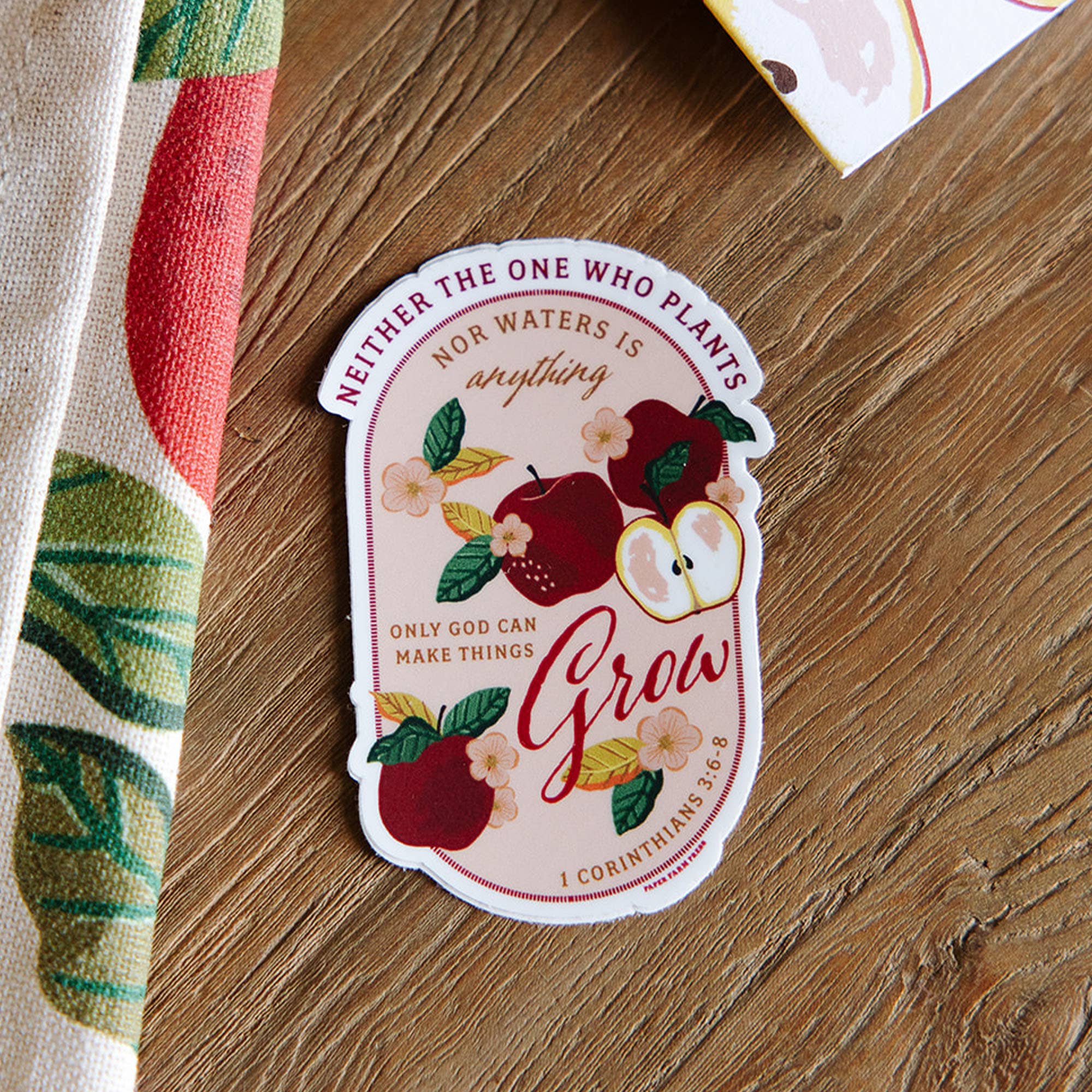 Apple Faith Decal Sticker