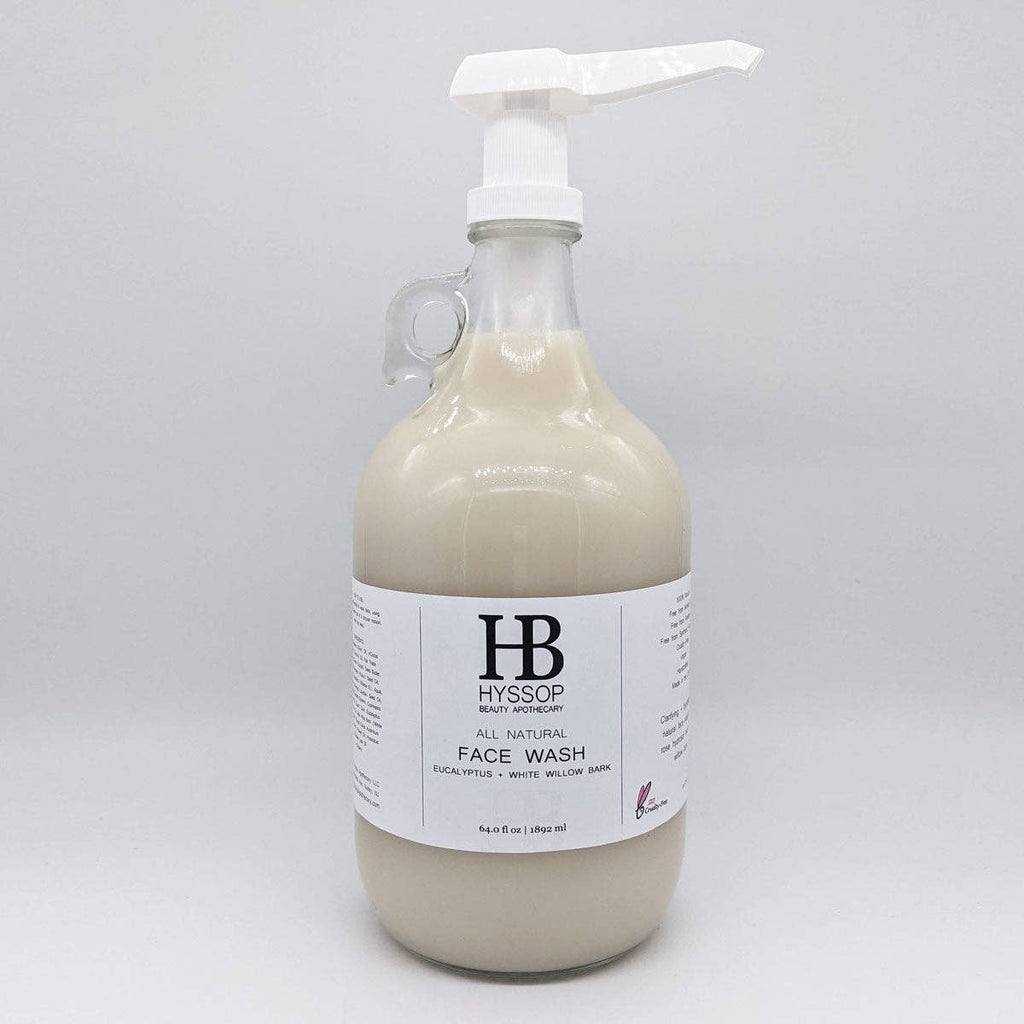 Hyssop Beauty Apothecary Bulk Face Wash (Eucalyptus + White Willow Bark)