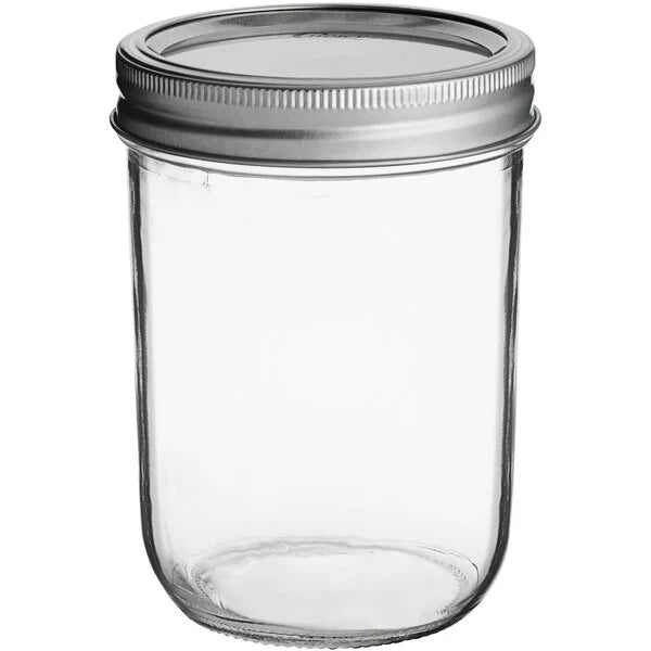 16oz Wide Mouth Mason Jar