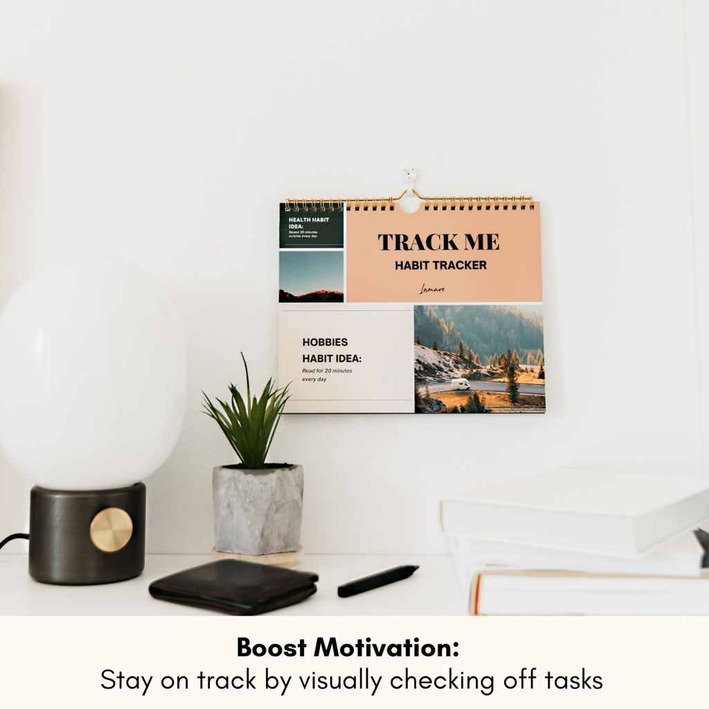Lamare Habit Tracker Journal – Daily & Monthly Goal Planner