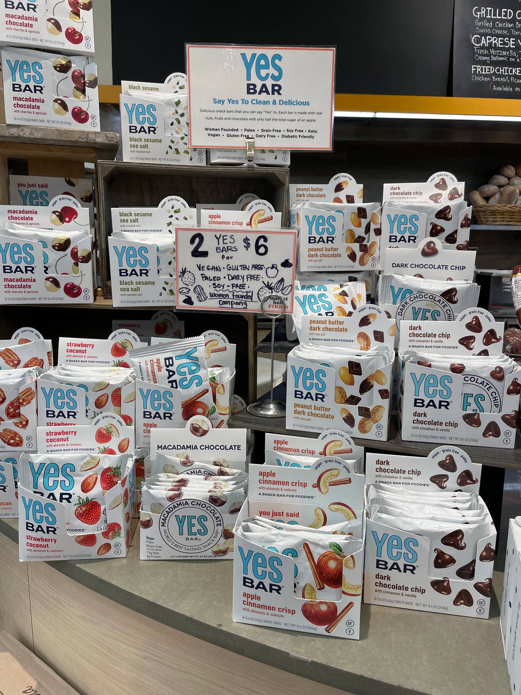 YES Bar Peanut Butter Dark Chocolate