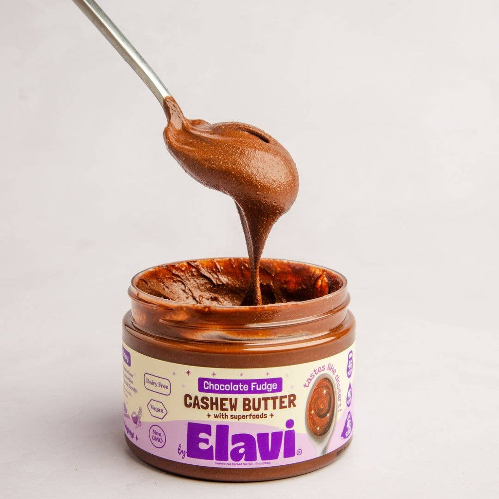 Chocolate Fudge Cashew Butter w/ Antioxidants: Vegan