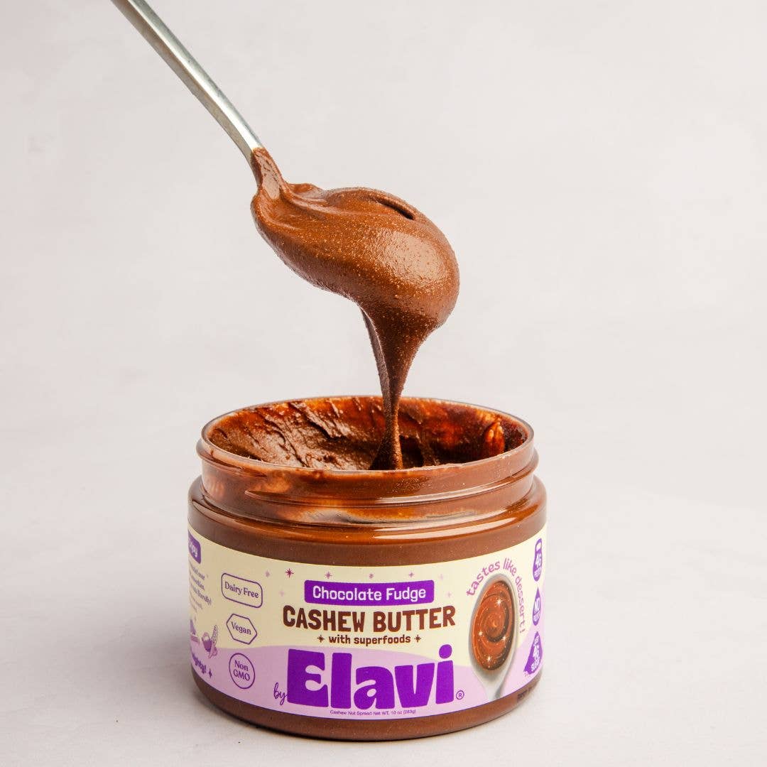 Chocolate Fudge Cashew Butter w/ Antioxidants: Vegan