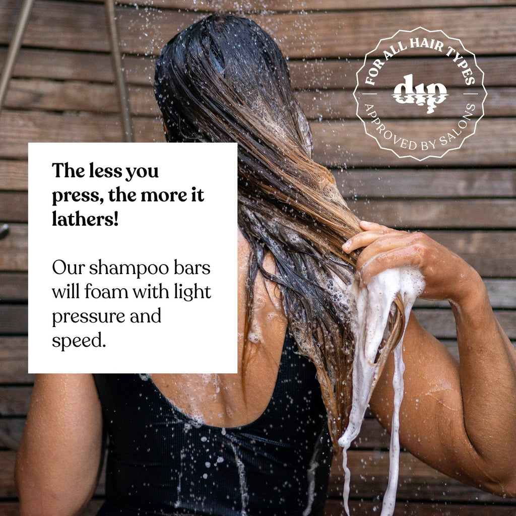 Dip Shampoo Bar: Color Safe, Everyday - Mimosa & Sandalwood