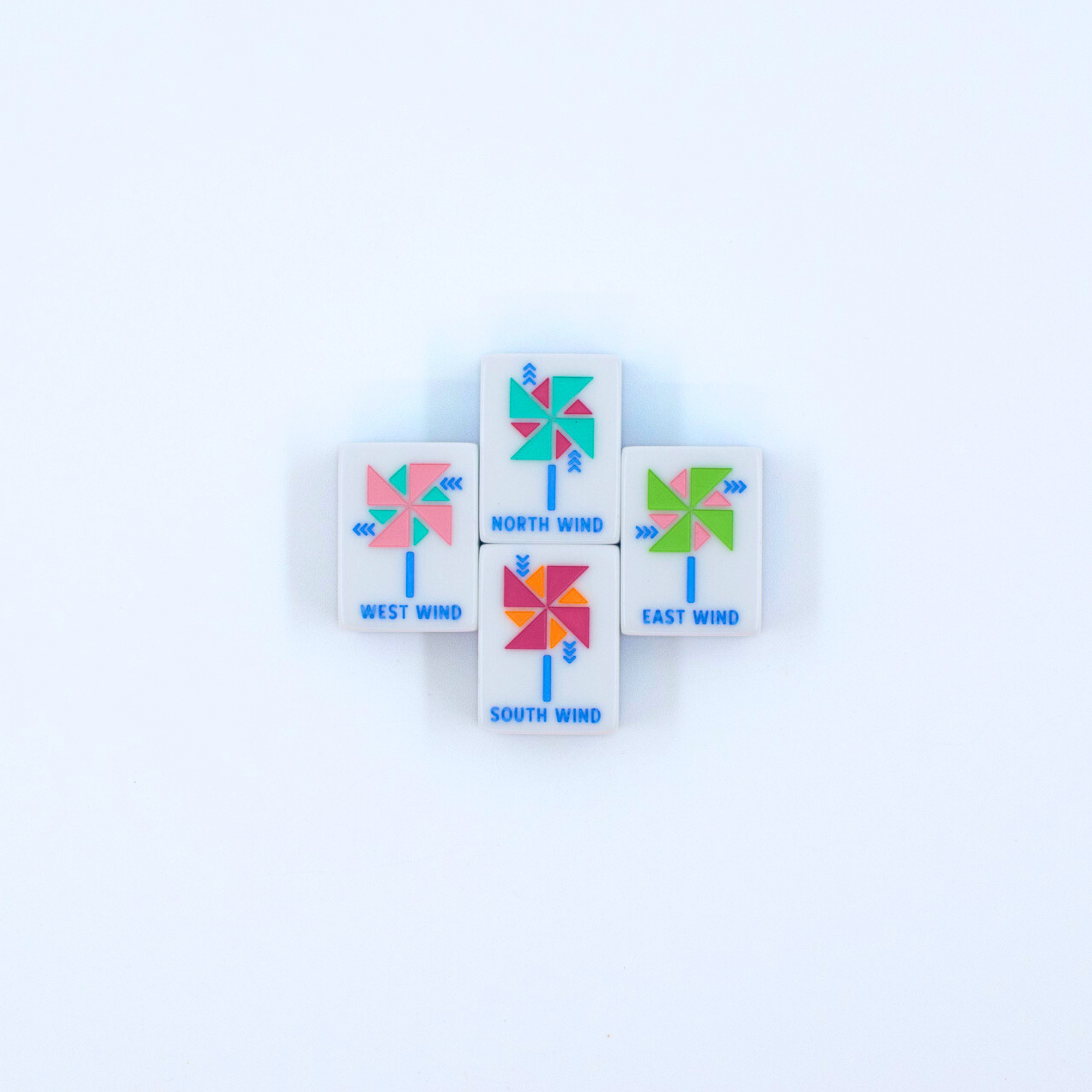 Crystal Prism Pink | Mahjong with Bold Angles and Vibrant Vibes