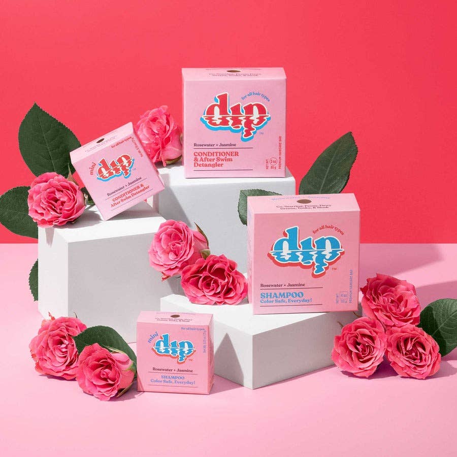 DIP Conditioner Bar & After Swim Detangler - Rosewater & Jasmine