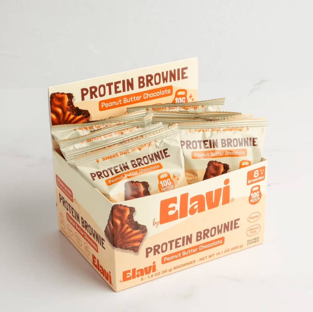 Peanut Butter Chocolate Protein Brownies