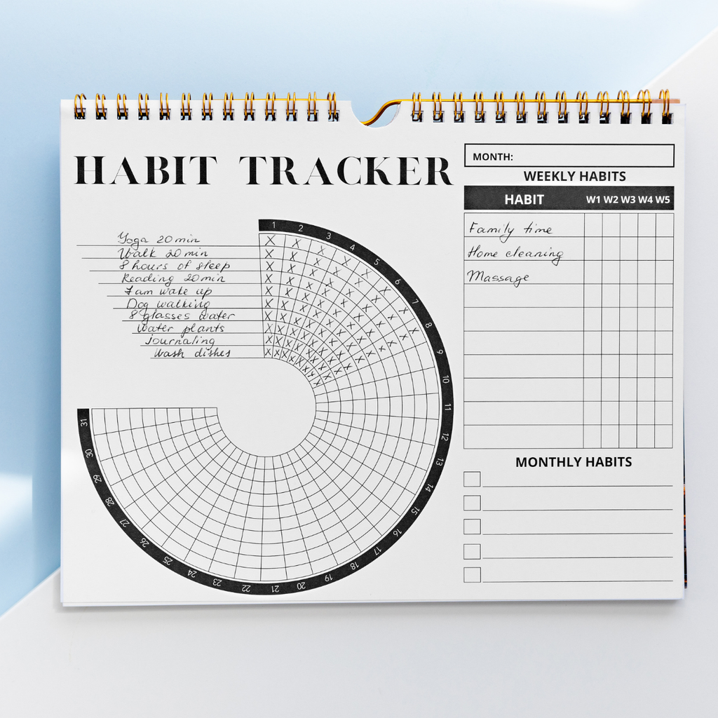 Lamare Habit Tracker Journal – Daily & Monthly Goal Planner