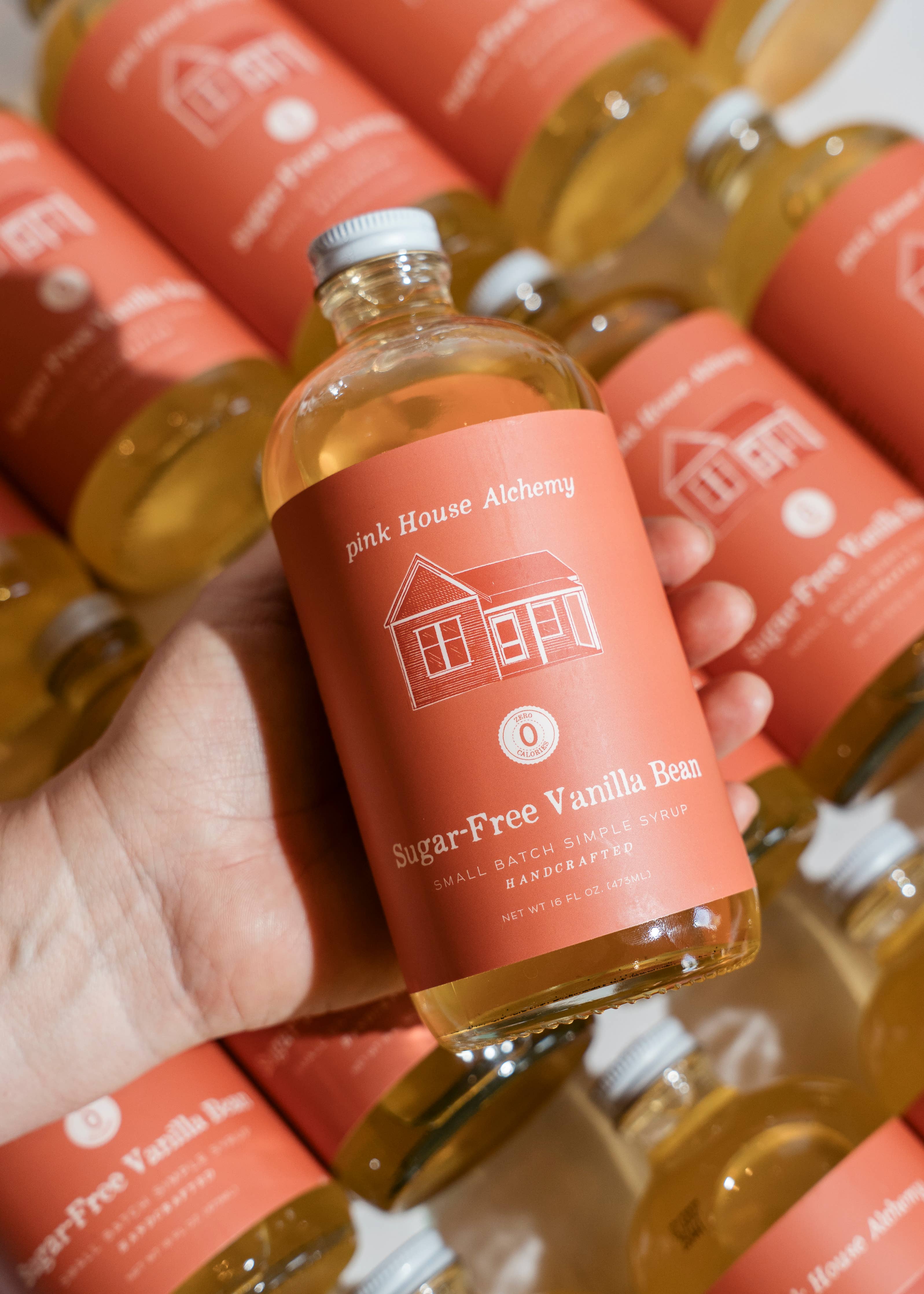 Pink House Alchemy Sugar-Free Vanilla Bean Syrup