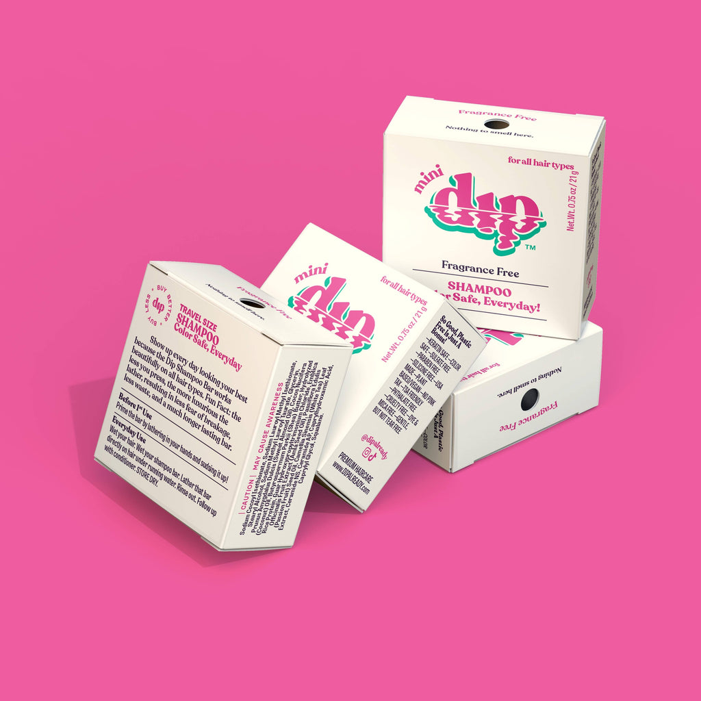 DIP Mini Dip Color Safe Shampoo Bar for Every Day - Fragrance Free