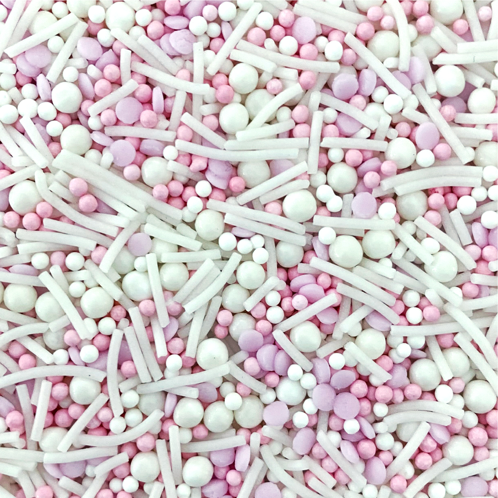 Dye-Free Pink Pop! Nonpareils Sprinkles