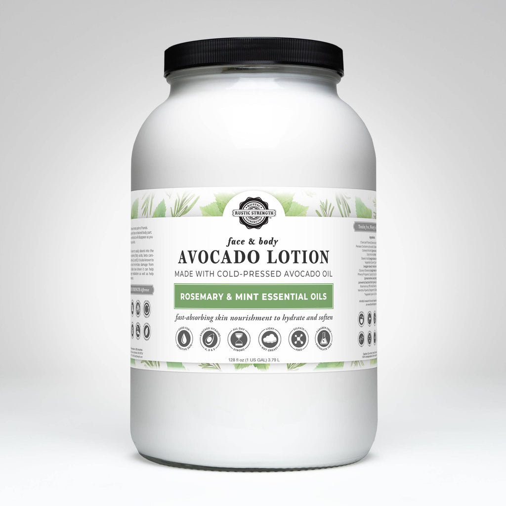 Rustic Strength Avocado Lotion for Face & Body