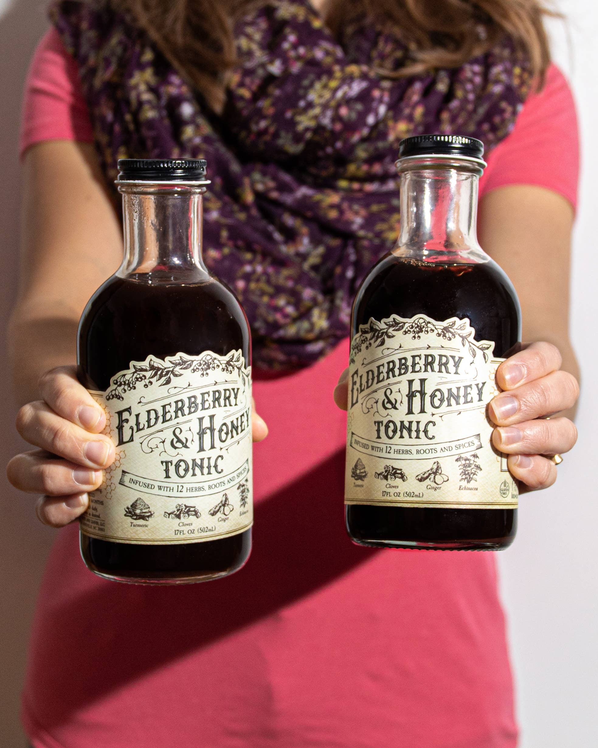 Elderberry and Honey Tonic