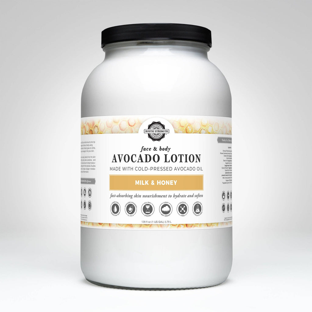 Rustic Strength Avocado Lotion for Face & Body