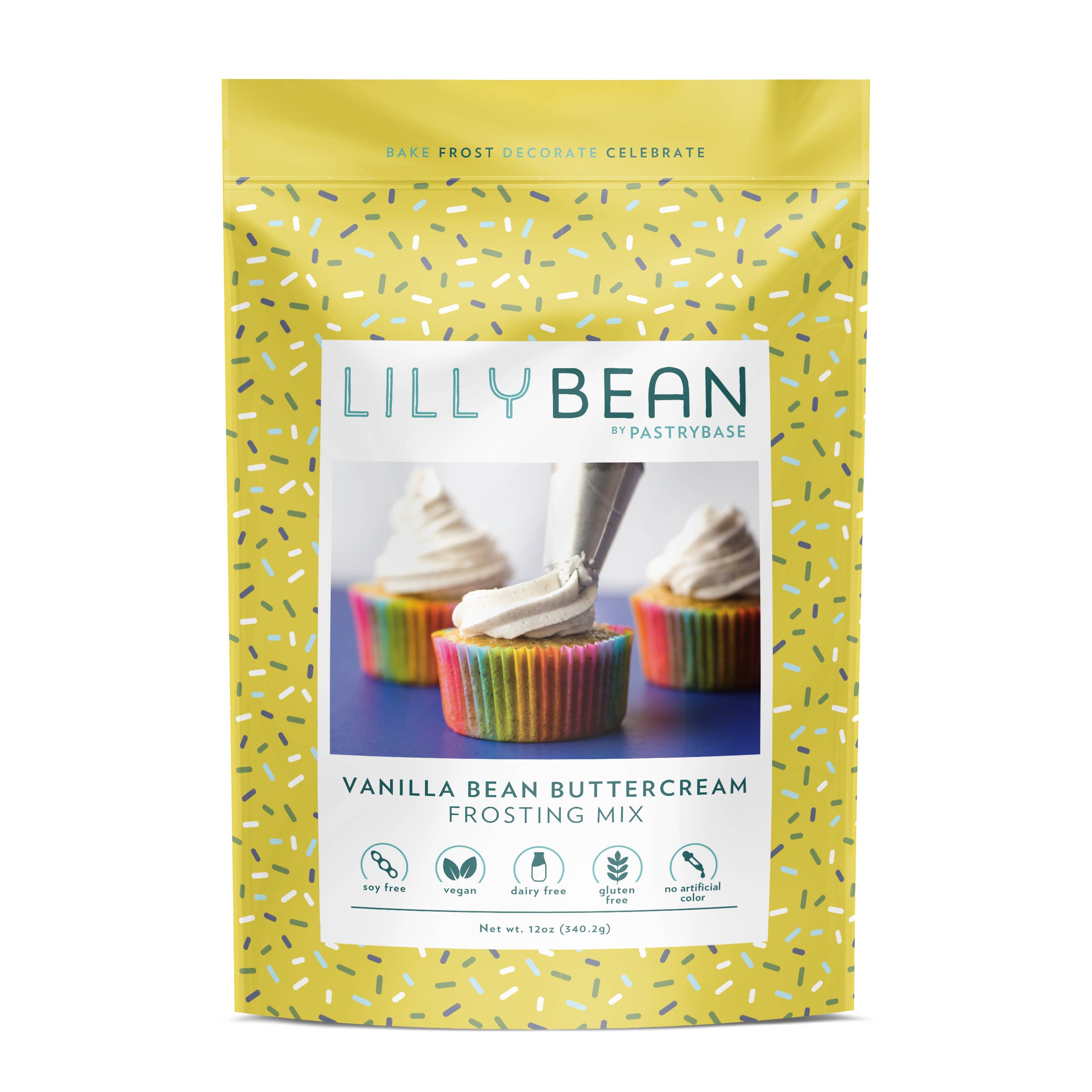 Vanilla Bean Buttercream Frosting Mix (Vegan & Gluten-Free)