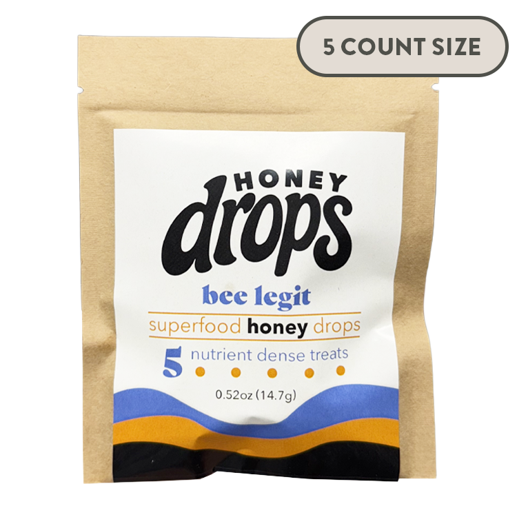 Bee Legit | Shilajit & Mushroom Honey Gummy | Vitality