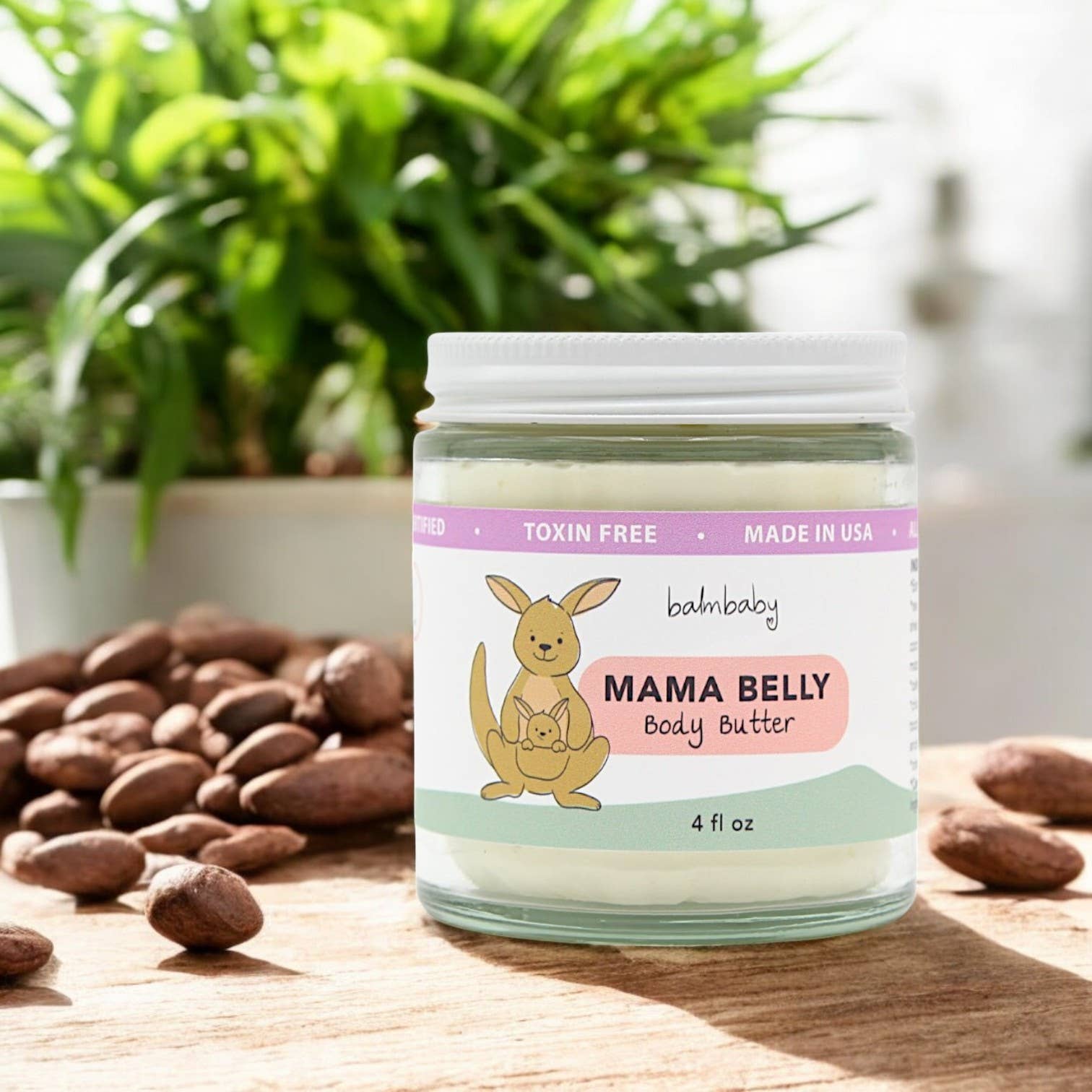 MAMA BELLY * Organic Body Butter for Pregnant & postpartum