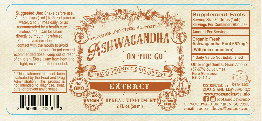 Ashwagandha Extract 2 oz