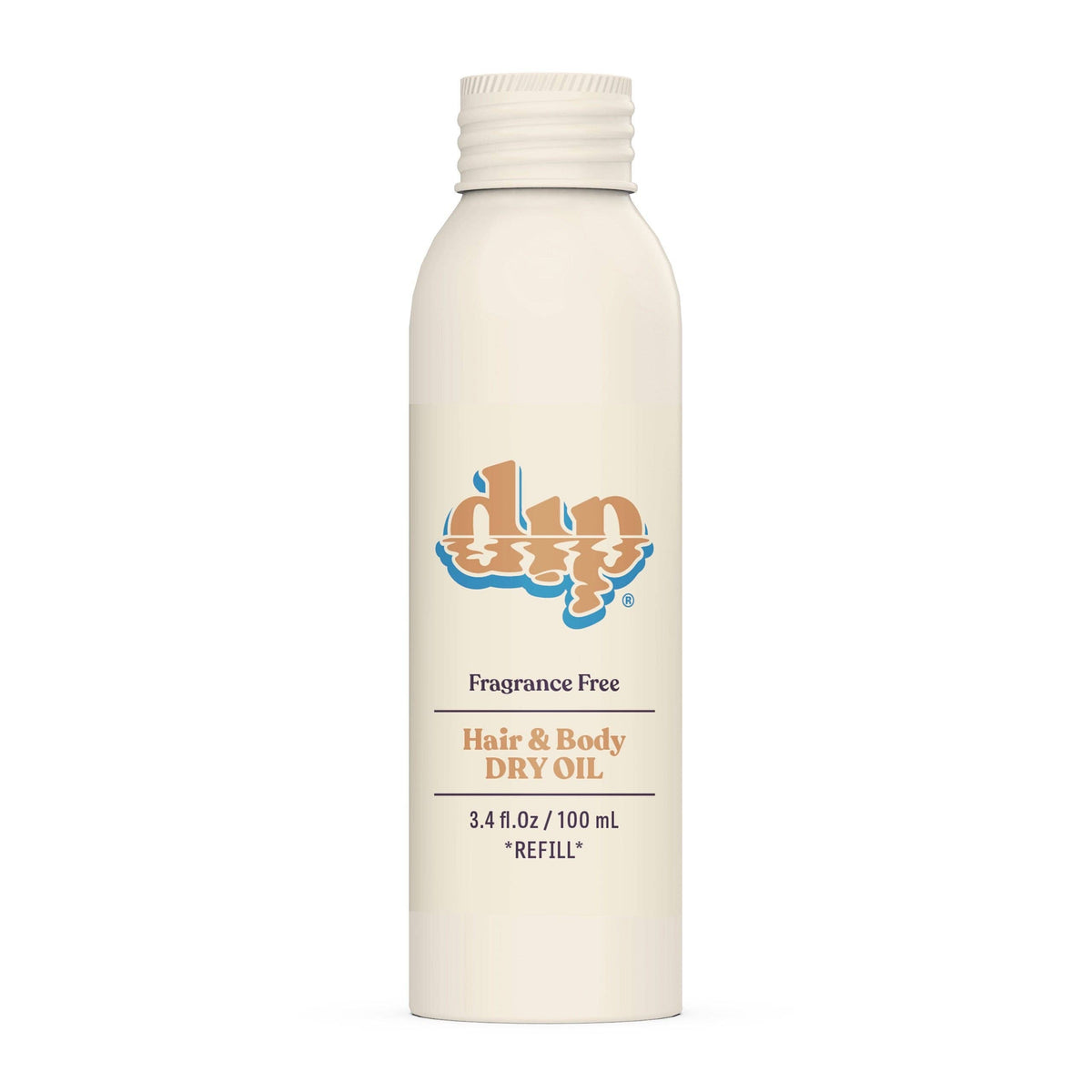 Dip REFILL Hair & Body Dry Oil - Fragrance Free