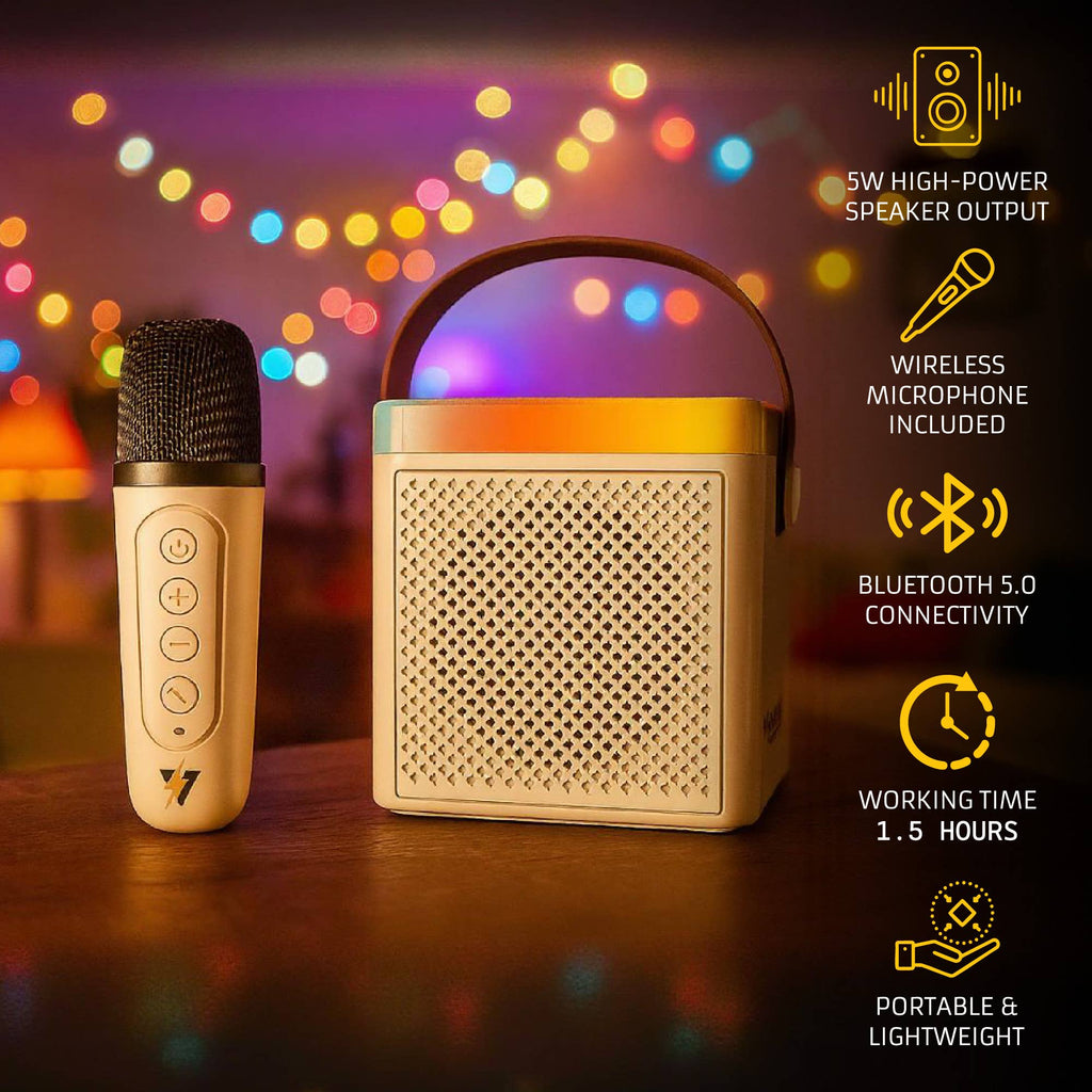 PurVolt Portable Karaoke Set