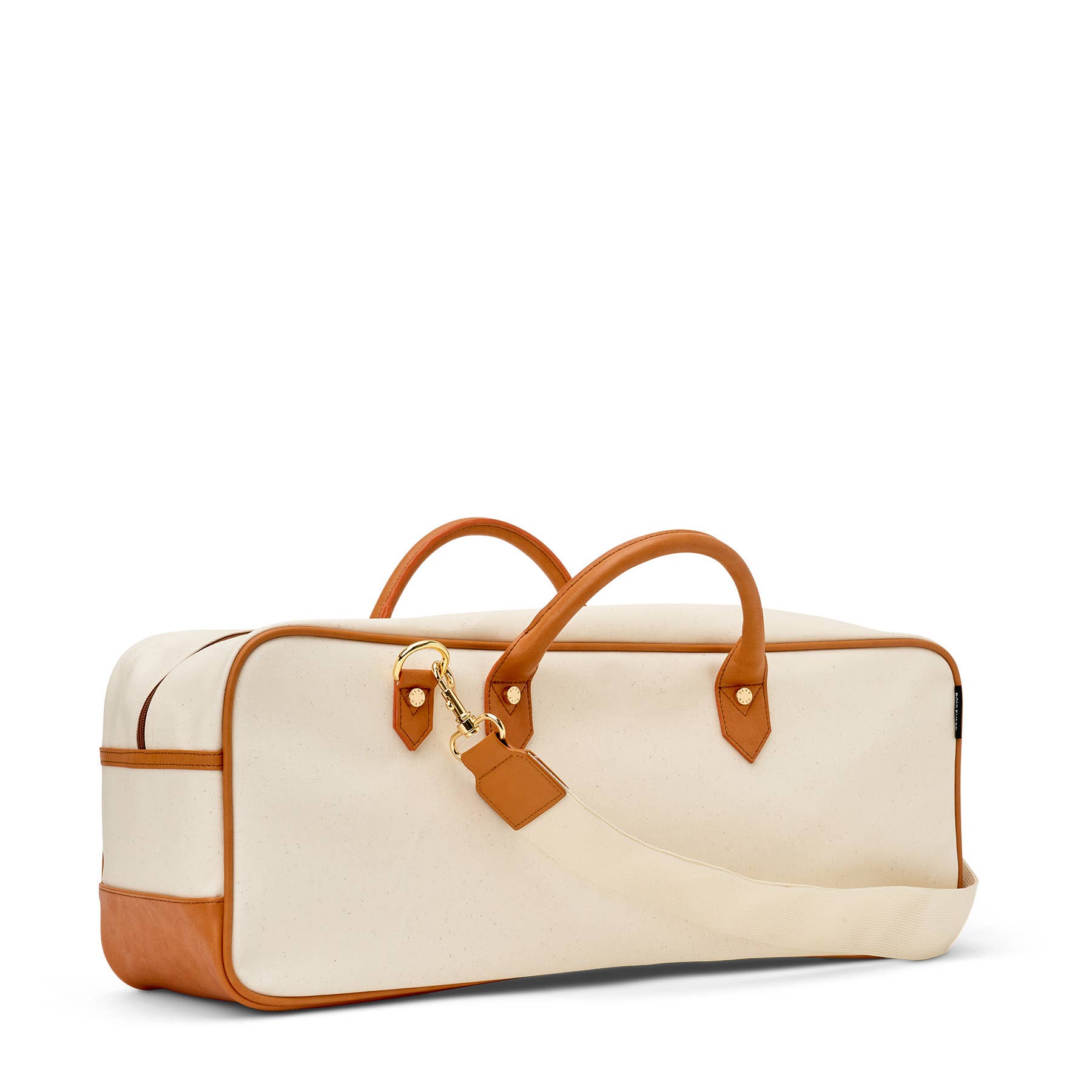 "Margo" Natural Mahjong Tote (Personalizable)