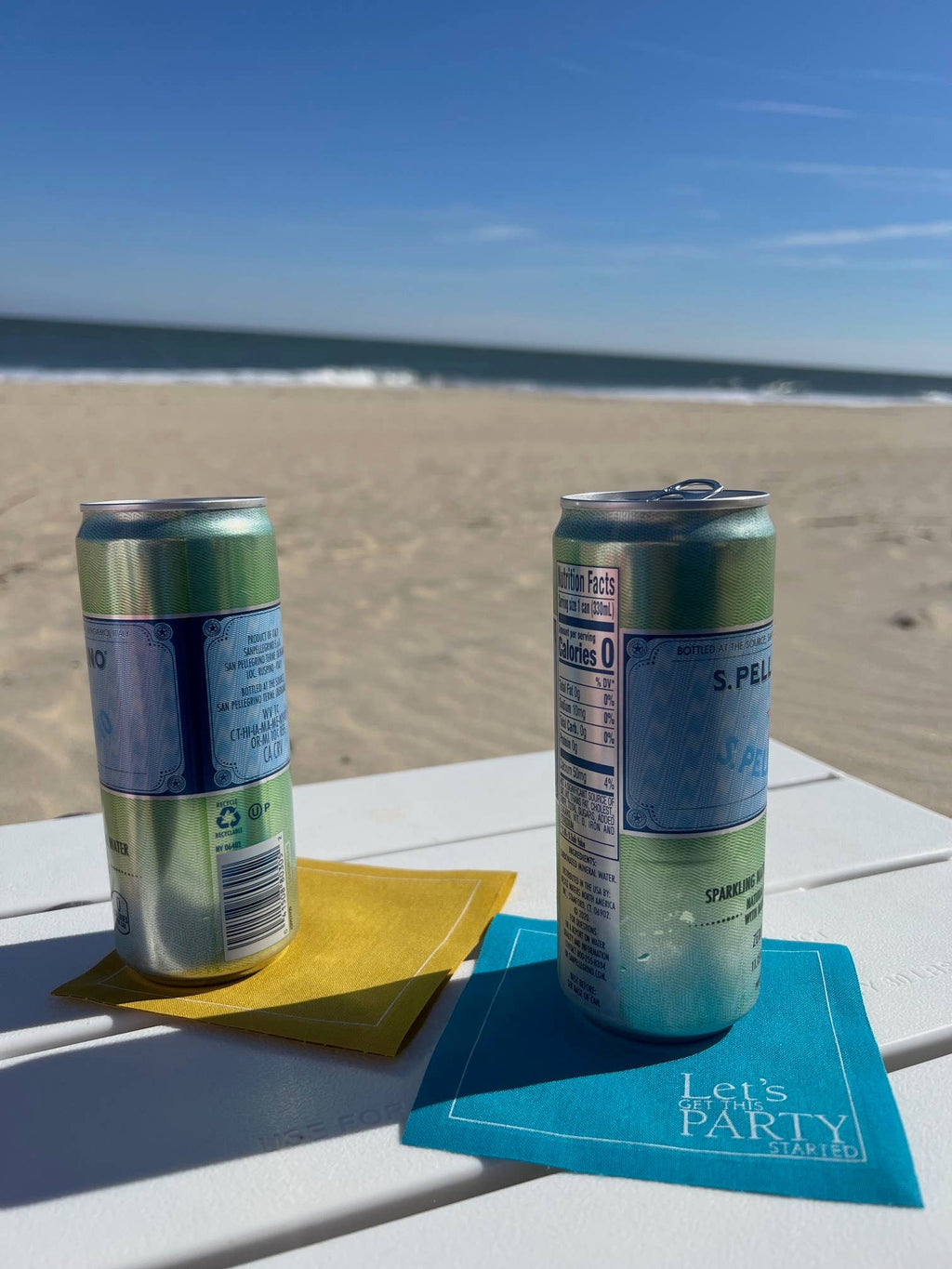 The Real Teal Cocktail Napkin Roll