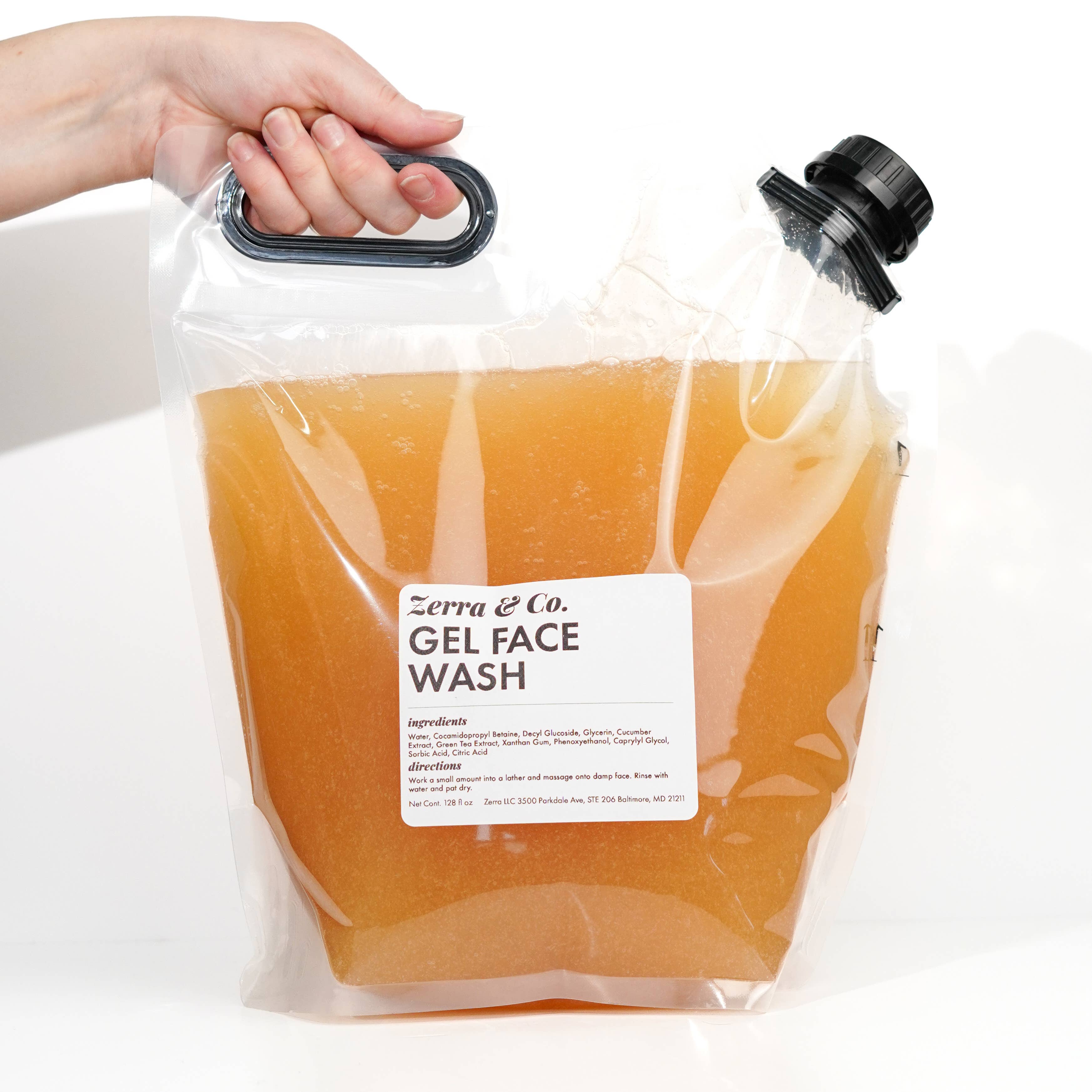 Zerra & Co. Bulk Gel Face Wash