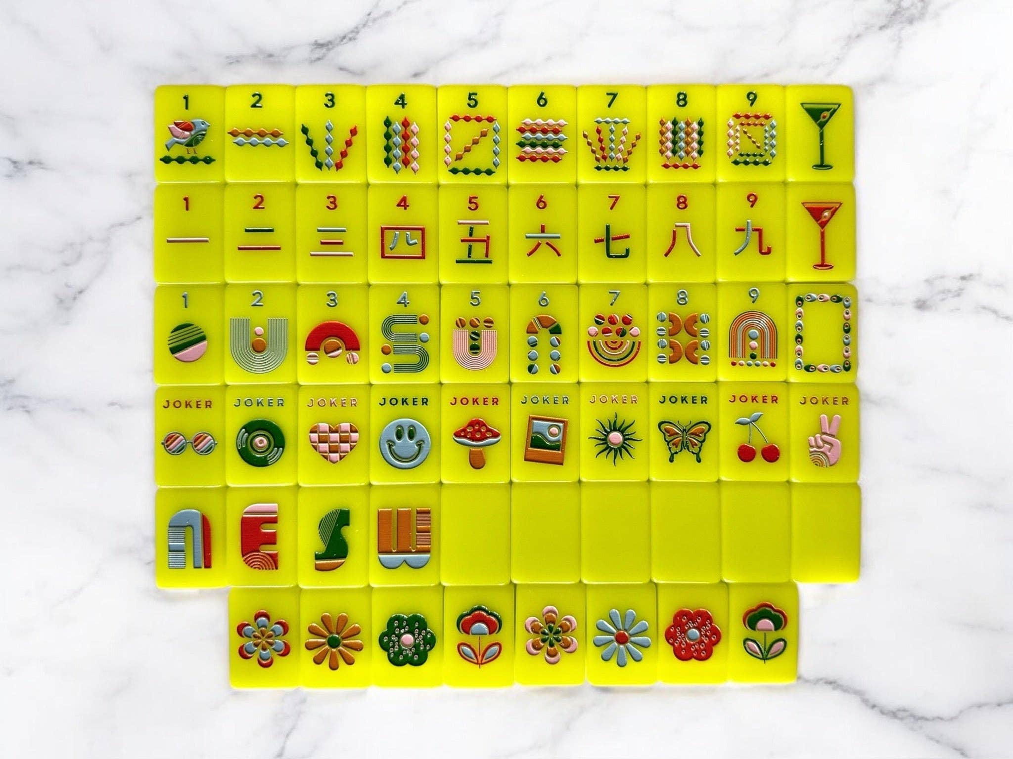 Mod Tiles - Chartreuse