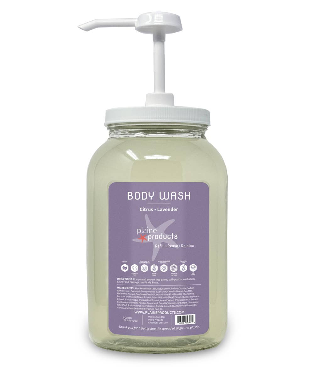 Plaine Products Body Wash Bulk