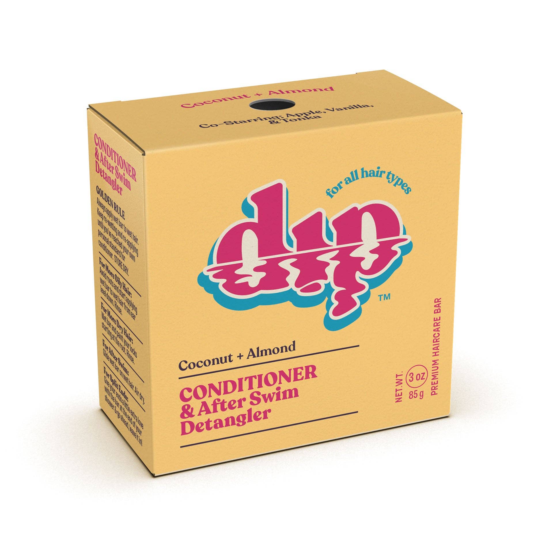 DIP Conditioner Bar & After Swim Detangler - Coconut & Almond